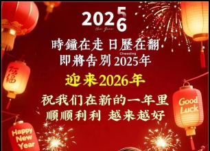 骏马踏春  沪韵传情  ——中国沪剧网 2026 年新年祝词